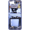 Корпус Samsung Galaxy Z Flip F700, з шлейфом корпусного механізму, оригінал, б/в (Mirror Purple)