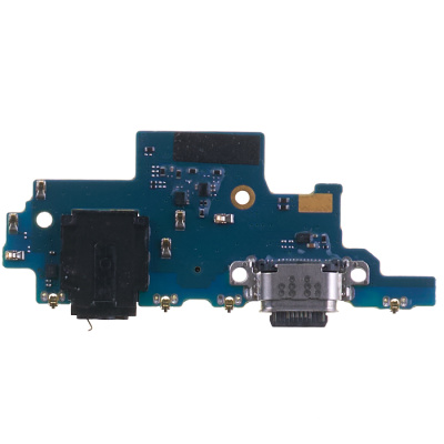Нижня плата заряджання для Samsung Galaxy A72/A72 5G A725, з конектором навушників, оригінал - інтернет-магазин запасних частин для телефонів та електроніки MaxService