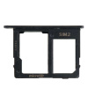 Лоток | Держатель SIM карты для Samsung Galaxy J6 (2018), J600, J600F (Sim2+SD, черный)