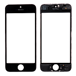 Стекло экрана под переклейку для Apple iPhone 5s/SE, с рамкой и сеткой динамика (черный) Стекло экрана под переклейку для Apple iPhone 5s/SE, с рамкой и сеткой динамика (черный)