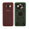 Задня кришка Samsung Galaxy S8 G950 (оригінал Китай, зі склом камери, Burgundy Red)
