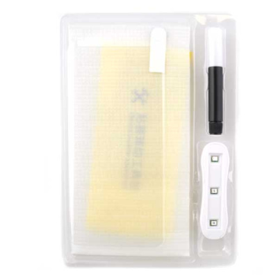 Захисне скло Curved Glass для телефону Samsung Galaxy S8 G950, 3D, клей із УФ лампою - інтернет-магазин запасних частин для телефонів та електроніки MaxService