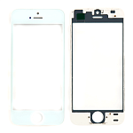 Стекло экрана под переклейку для Apple iPhone 5, с рамкой, (4") (белое) Стекло экрана под переклейку для Apple iPhone 5, с рамкой, (4") (белое)