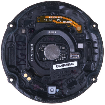 Задня кришка Samsung Galaxy Watch Active 2 44mm SM-R820, з датчиками, оригінал (зняті з годинника) - інтернет-магазин запасних частин для телефонів та електроніки MaxService