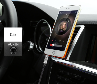 Кабель Baseus YIVEN Audio Cable M30, AUX 3.5мм, 1м - інтернет-магазин запасних частин для телефонів та електроніки MaxService