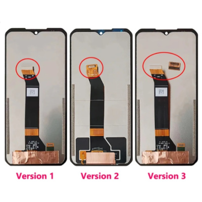 Дисплей для Doogee S100 / S100 Pro, без рамки, с переходником дисплея, двумя коннекторами - інтернет-магазин запасних частин для телефонів та електроніки MaxService