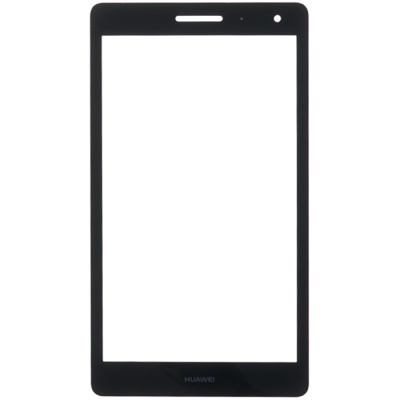 Стекло экрана под переклейку для Huawei MediaPad T3 7.0, BG2-U01, (7") (черный, 3G (logo Huawei))