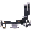Шлейф для iPhone 14 коннектора зарядки, оригинал (White)
