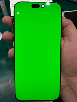 Дисплей для iPhone 17 Pro Max, оригинал (переклеено стекло), с дефектом (№128 (выбитый пиксель (не увеличивается)))