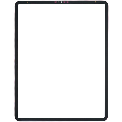 Стекло дисплея для iPad Pro 12.9 2020, A2229/A2069/A2232/A2233 (копия, Black)