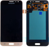 Дисплей для Samsung Galaxy J3 2016, J320, с сенсорным экраном (OLED, без рамки, копия, золотой)