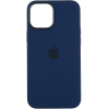 Чехол Silicone Case для Apple iPhone 12 Pro Max (Deep Navy) Чехол Silicone Case для Apple iPhone 12 Pro Max (Deep Navy)