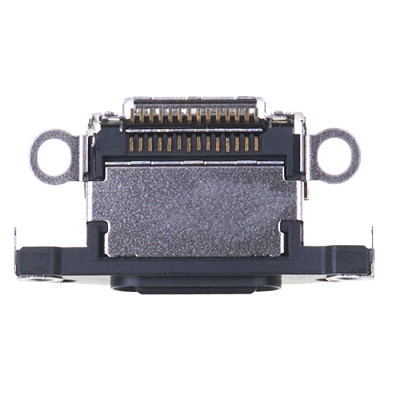 Коннектор зарядки для iPhone 15 Pro/15 Pro Max (Black Titanium)