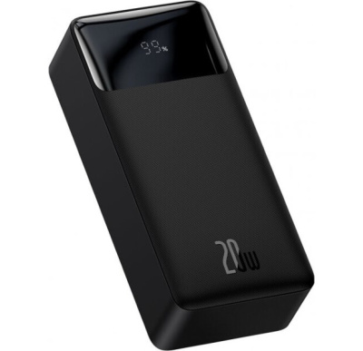 Power Bank Baseus Bipow 30000mAh 20W (PPDML-N01) Black - інтернет-магазин запасних частин для телефонів та електроніки MaxService
