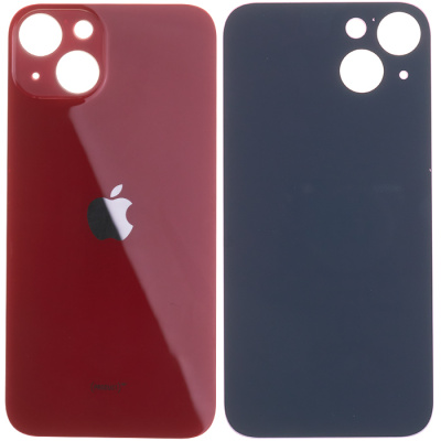 Задняя крышка для iPhone 13, большой вырез под камеру ((PRODUCT) Red)