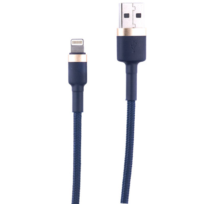 USB дата-кабель Baseus Cafule Apple Lightning, 2.4А, 1 м, в нейлоновому обплетенні, CALKLF-BV3 - інтернет-магазин запасних частин для телефонів та електроніки MaxService