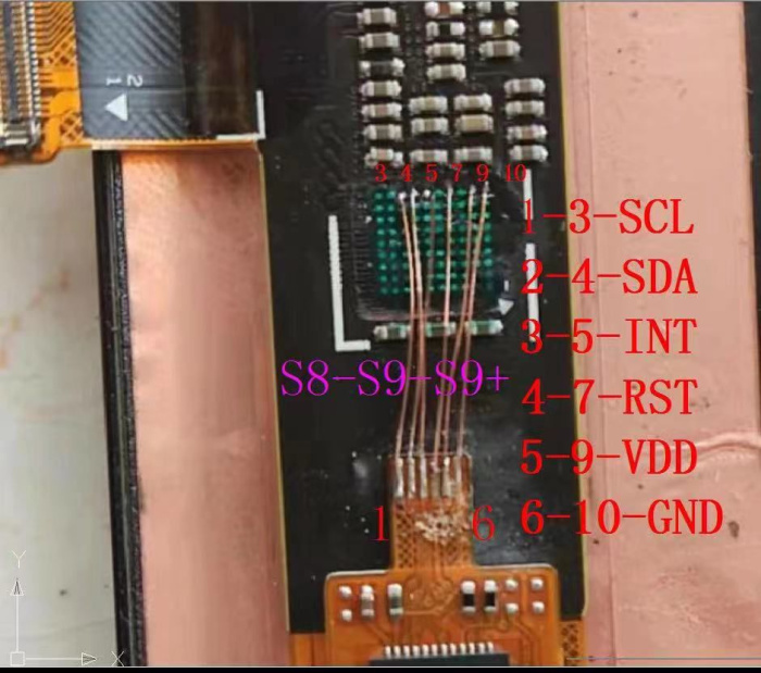 Сенсор для Samsung Galaxy S9+ Plus G965 - інтернет-магазин запасних частин для телефонів та електроніки MaxService