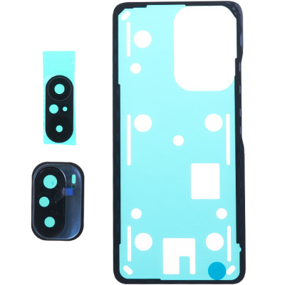 Задняя крышка для Xiaomi Mi 11i, Xiaomi Mi 11i M2012K11G, с стеклом камеры, оригинал PRC - интернет-магазин запасных частей для телефонов и электроники MaxService