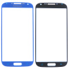 Стекло экрана под переклейку для Samsung Galaxy S4 I9500 (синее)
