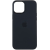 Чехол Silicone Case для Apple iPhone 12 Pro Max (Black)