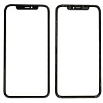 Стекло экрана под переклейку для iPhone 11, с рамкой (черный) Стекло экрана под переклейку для iPhone 11, с рамкой (черный)