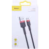 USB дата-кабель Baseus Cafule, micro-USB, 2.4А, 1 м, в нейлоновому обплетенні, CAMKLF-B91 - інтернет-магазин запасних частин для телефонів та електроніки MaxService
