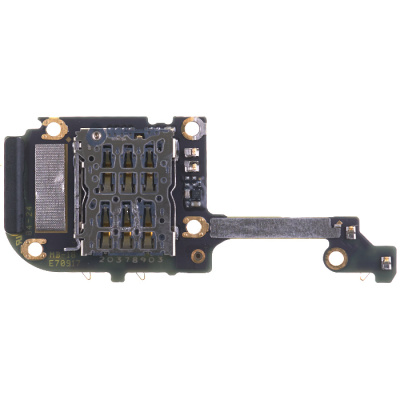 Нижняя плата коннектора SIM карты для OnePlus OnePlus 8 Pro, с микрофоном, оригинал - интернет-магазин запасных частей для телефонов и электроники MaxService