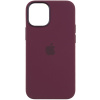 Чехол Silicone Case для Apple iPhone 12 mini (Plum) Чехол Silicone Case для Apple iPhone 12 mini (Plum)