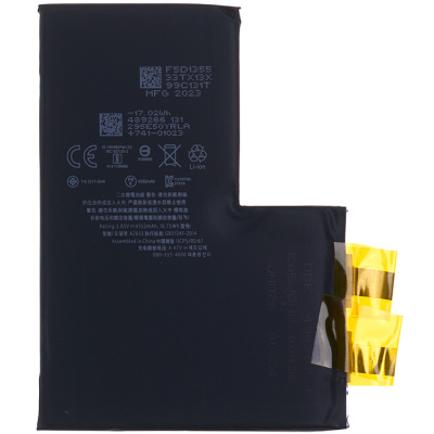 Аккумулятор для iPhone 13 Pro Max, (Li-ion, 4352mAh, 3.85В), без микросхемы - интернет-магазин запасных частей для телефонов и электроники MaxService