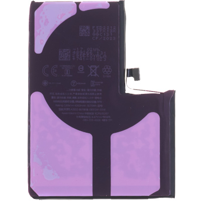 Аккумулятор для iPhone 13 Pro Max, (Li-ion, 4352mAh, 3.85В), original IC - интернет-магазин запасных частей для телефонов и электроники MaxService