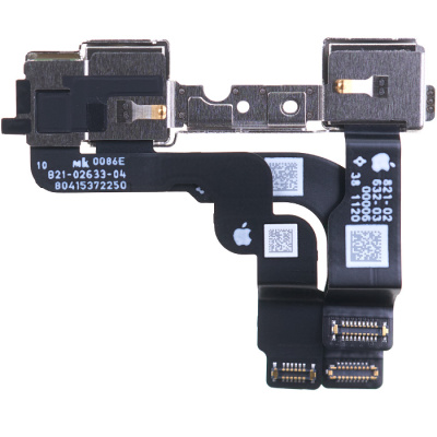 Шлейф для iPhone 12 Pro Max фронтальной камеры, с Dot Projector, оригинал, с разборки - интернет-магазин запасных частей для телефонов и электроники MaxService