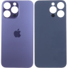 Задня кришка для iPhone 14 Pro Max, великий виріз під камеру, оригінал (Deep Purple)