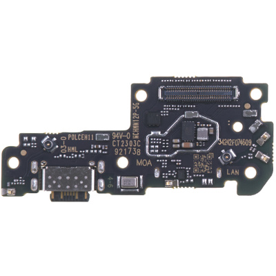 Нижня плата конектора зарядки для Xiaomi Redmi Note 12 Pro 5G, оригінал - інтернет-магазин запасних частин для телефонів та електроніки MaxService