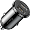 Автомобільний зарядний пристрій Baseus Grain Pro Car Charger, 2USB, 4.8 А, CCALL-ML01 - інтернет-магазин запасних частин для телефонів та електроніки MaxService