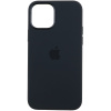 Чохол Silicone Case для Apple iPhone 12, iPhone 12 Pro (Black)