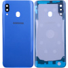 Задня кришка Samsung Galaxy A30 A305, зі склом камери, оригінал Китай (блакитна)