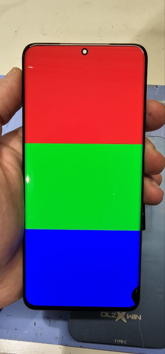 Дисплей для Samsung Galaxy S20/S20 5G G980/G981, оригинал (переклеено стекло) с дефектом (№127)