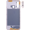 Задняя крышка для Vivo Y19 (1915), с стеклом камеры (Spring White)