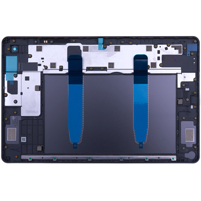 Корпус для Lenovo Tab M10 Plus 3rd Gen TB125/TB128, с стеклом камеры, оригинал (LTE, Storm Grey)