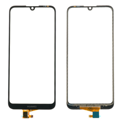 Сенсор для Huawei Y6 2019/Y6 Pro 2019/Y6s 2019, с OCA пленкой (черный)