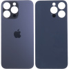 Задня кришка для iPhone 14 Pro Max, великий виріз під камеру, оригінал (Space Black)