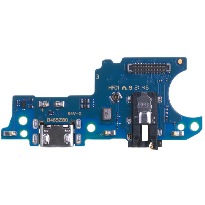 Нижняя плата зарядки для Samsung Galaxy A03 A035F, с коннектором наушников и микрофоном, оригинал - интернет-магазин запасных частей для телефонов и электроники MaxService