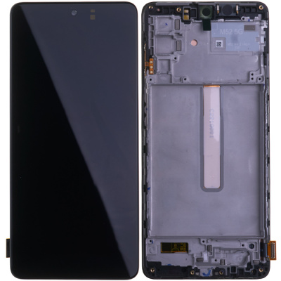 Дисплей Samsung Galaxy M52 5G 2021 M526, з рамкою, оригінал (Service Pack), #GH82-27091A - інтернет-магазин запасних частин для телефонів та електроніки MaxService
